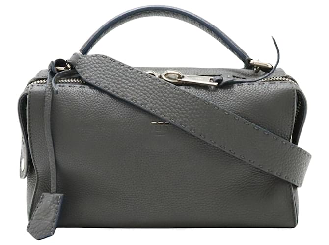 Fendi Selleria Braun Leder  ref.1521948