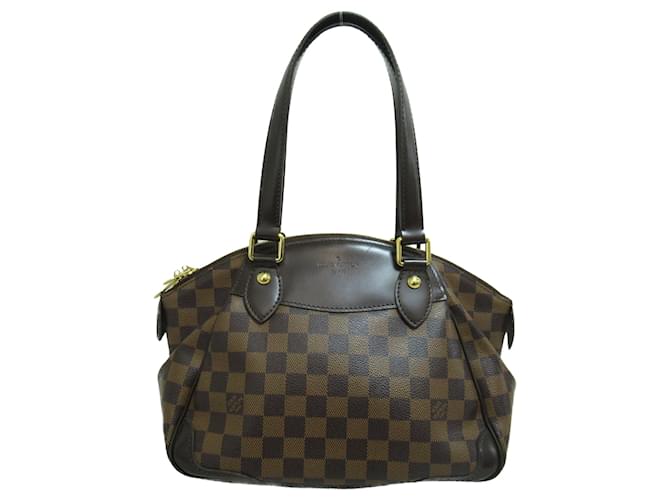 Louis Vuitton Verona Marrom Lona  ref.1521982