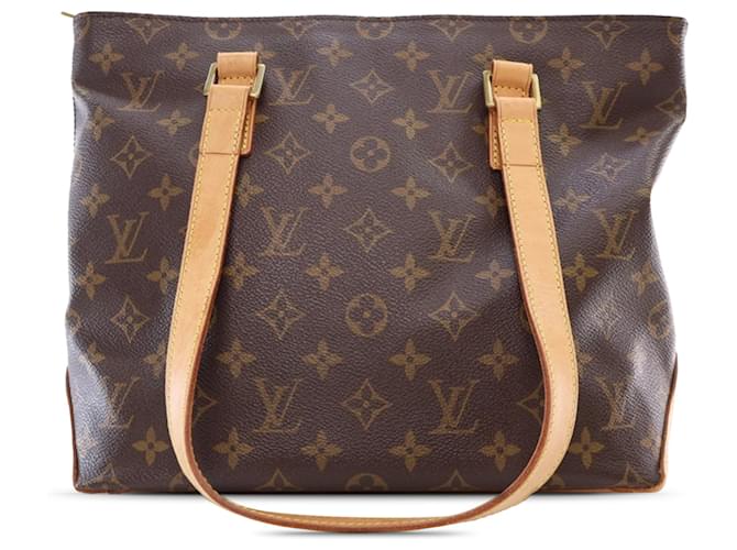 Sac Cabas Piano Monogram Marron Louis Vuitton Toile  ref.1522141