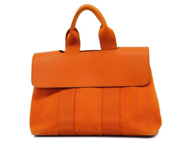 Hermès Bolsa Tote Hermes Valparaiso PM Laranja