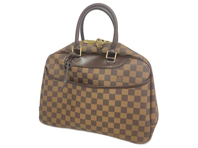 Louis Vuitton Damier Deauville Handbag Damier ebene Cloth  ref.1522248