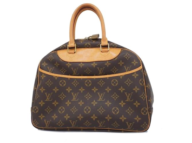 Bolsa Deauville Monogram Louis Vuitton Marrom  ref.1522552