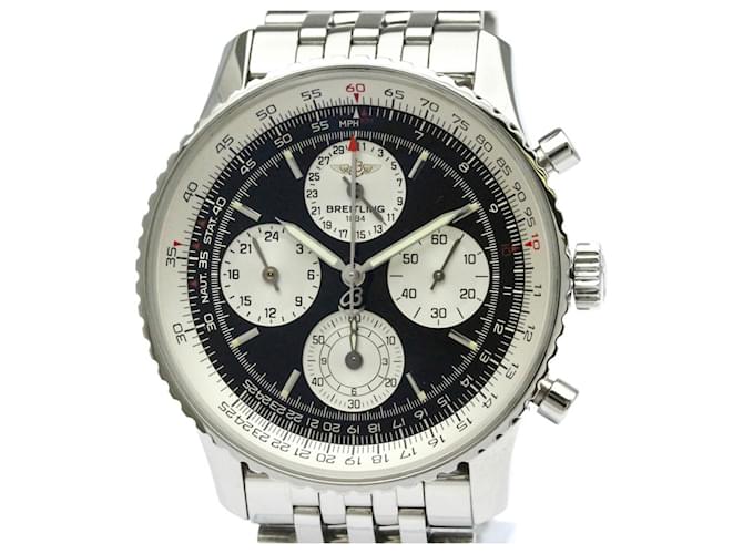 Reloj automático Breitling Navitimer Twin Sixty de acero A39022  ref.1522663