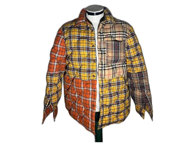 Burberry Ropa de abrigo para hombre Beige Algodon Poliester ref.1522690 Joli Closet