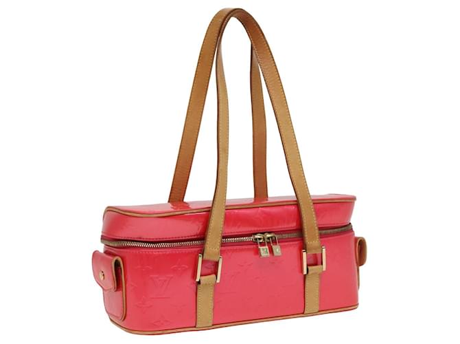 LOUIS VUITTON Bolsa Vernis Sullivan Horizontal GM Rosa Fúcsia M91267 Auth 81719 Fuschia Couro envernizado  ref.1522733