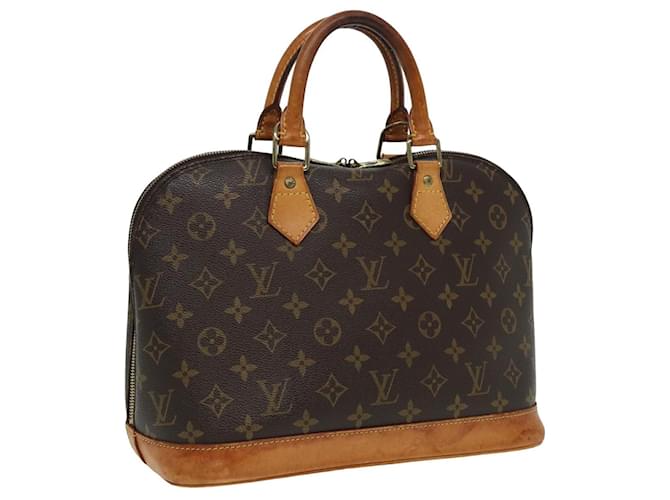 LOUIS VUITTON Monogram Alma Hand Bag M51130 LV Auth 82450 Cloth  ref.1522786