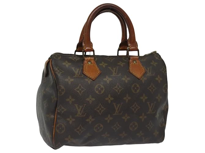 LOUIS VUITTON Monogram Speedy 25 Hand Bag M41528 LV Auth 82212 Cloth  ref.1522916