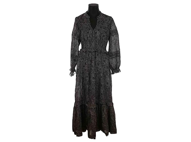 Isabel Marant Etoile Abito di cotone Nero  ref.1522929