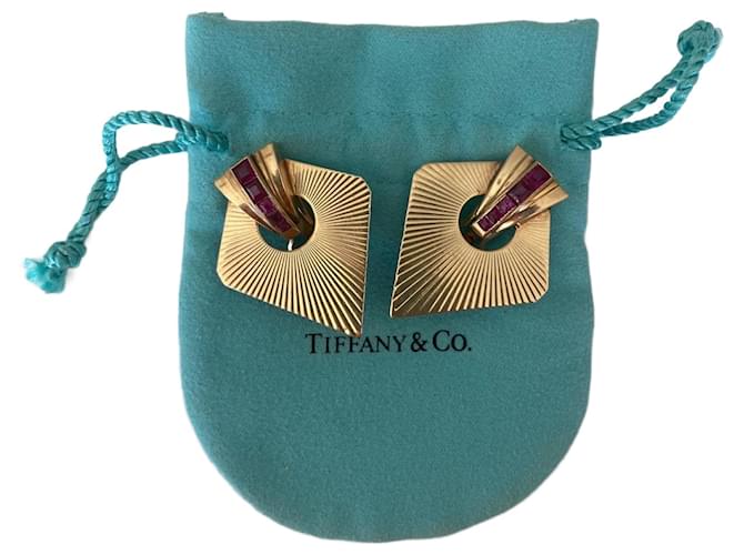 Tiffany & Co Brincos de clip Ouro  ref.1522948