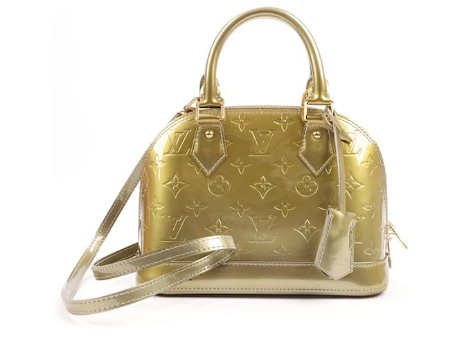 Bolso 2Way Vernis Alma BB en verde M91557 de Louis Vuitton Cuero  ref.1523123