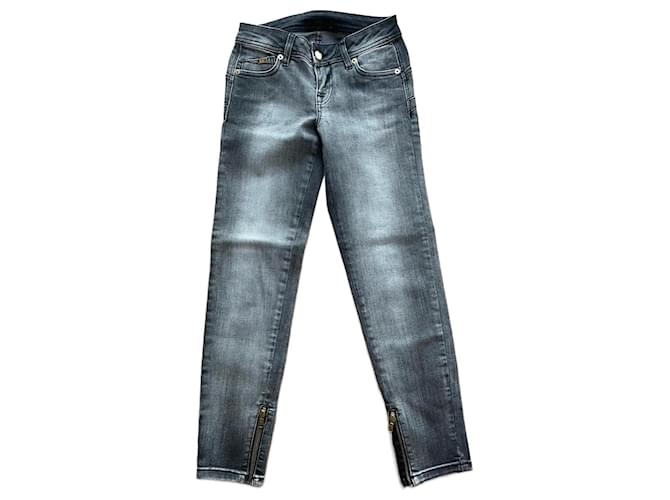 Iceberg Jeans Ice Berg. Coton Gris  ref.1523131