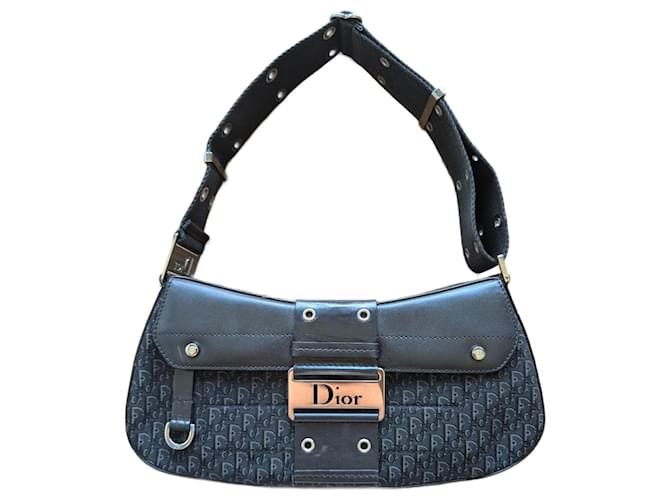 Christian Dior Dior Columbus Cuir Noir  ref.1523136