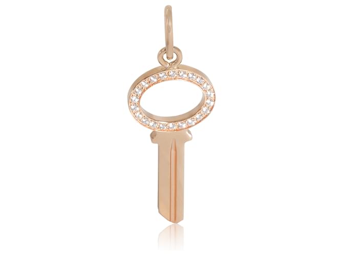 Pingente de moda Tiffany & Co. Keys em ouro rosa 18k 0,05 CTW Metálico Metal  ref.1523151