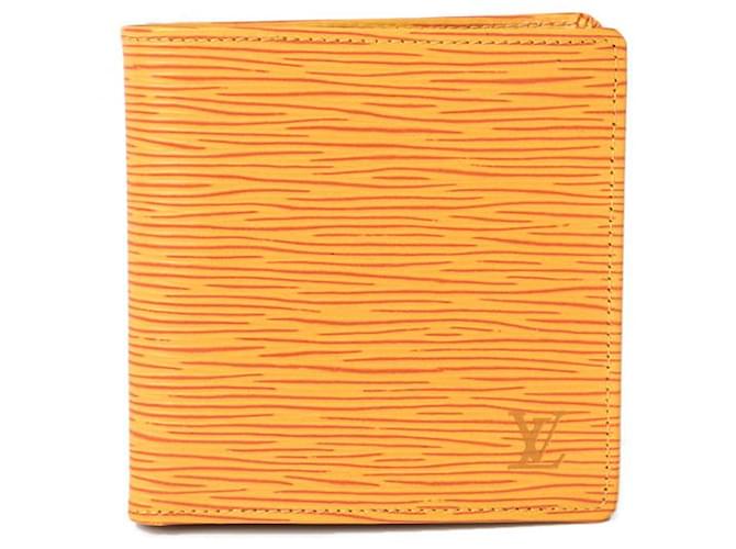 Louis Vuitton Epi Leather Wallet M63549 Yellow  ref.1523390