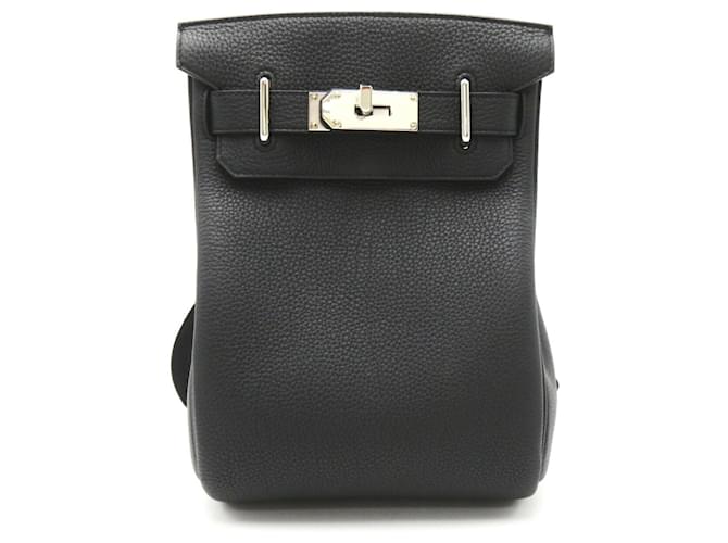 Hermès Hermes Kelly Akkad PM Shoulder Bag Black Leather  ref.1523735