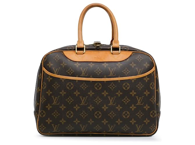 Louis Vuitton Brown Monogram Deauville Cloth  ref.1523886