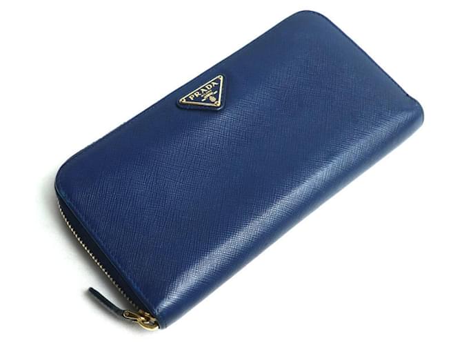 Prada Azul Cuero  ref.1524005