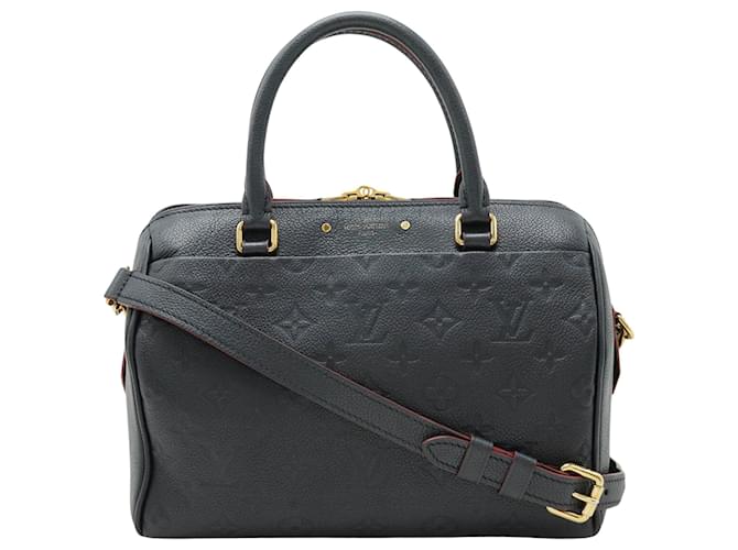 Louis Vuitton Speedy bandoulière 25 Cuir Rouge  ref.1524065