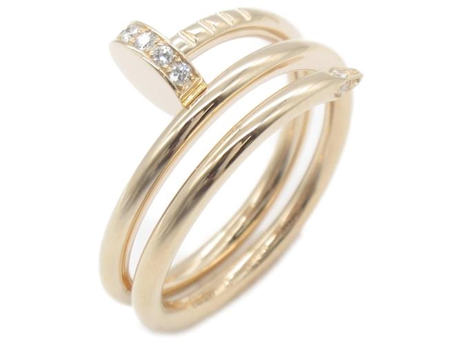 Cartier Juste un Clou Diamond Ring Pink gold  ref.1524377