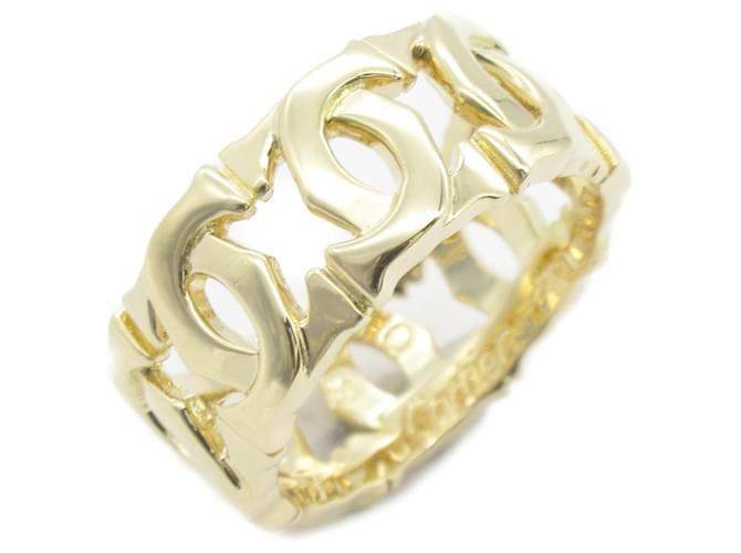 Anel Entrelacé Cartier em ouro amarelo 18K Dourado  ref.1524385