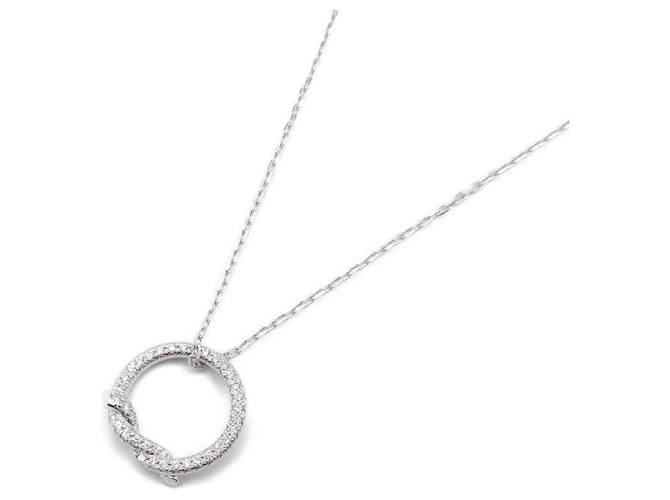 Collier en diamant Entrelacé de Cartier Or blanc  ref.1524412