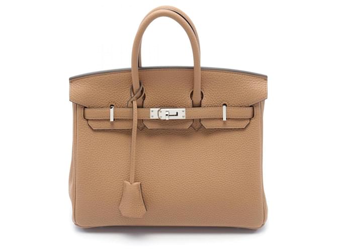 Hermès Hermes Birkin 25 Chai Handbag Brown Leather  ref.1524470