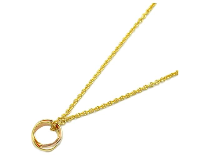 Collar Trinity Baby Cartier Dorado Oro blanco Oro amarillo Oro rosa  ref.1524483