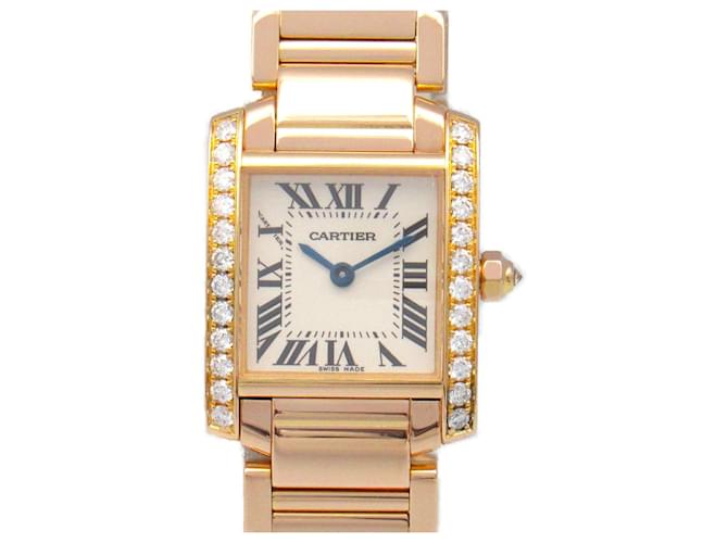 Montre-bracelet Cartier Tank Francaise SM en diamant  ref.1524589