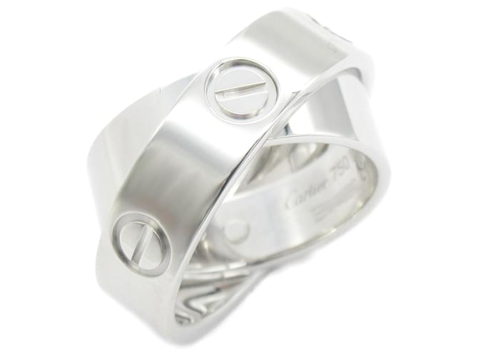 Anillo Secret Love de Cartier en oro blanco de 18 quilates  ref.1524608