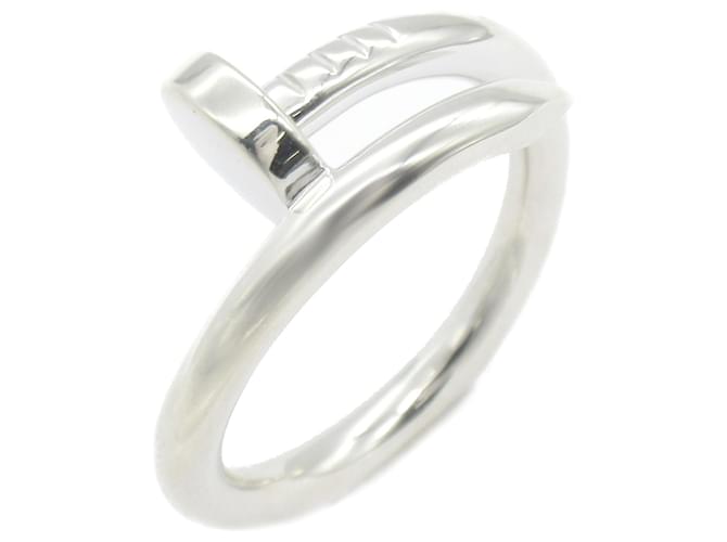 Bague Cartier Juste un Clou en or blanc 18K Argenté  ref.1524644