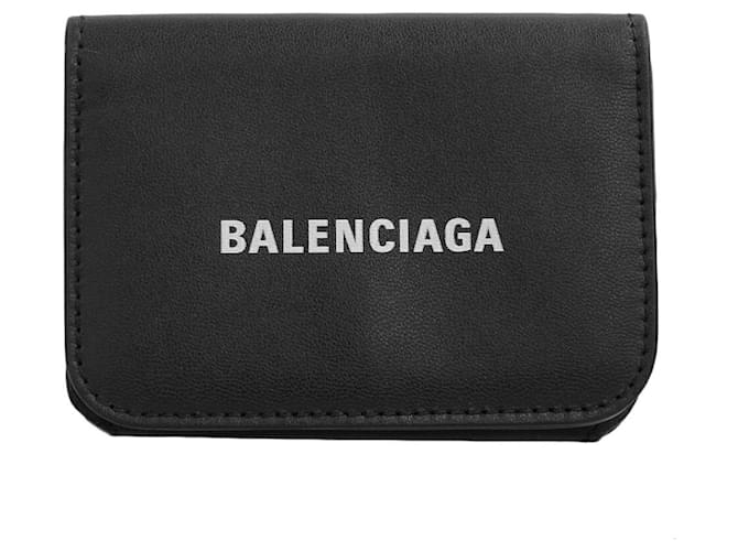 Everyday Balenciaga Cash Cuir Noir  ref.1524707