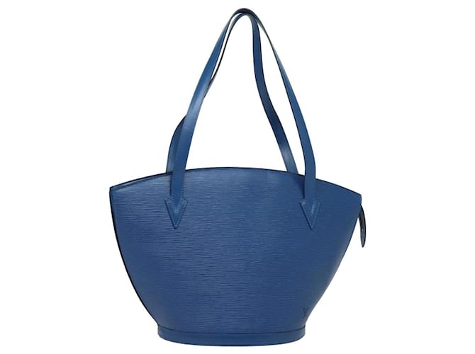 Louis Vuitton Saint Jacques Blu Pelle  ref.1524771