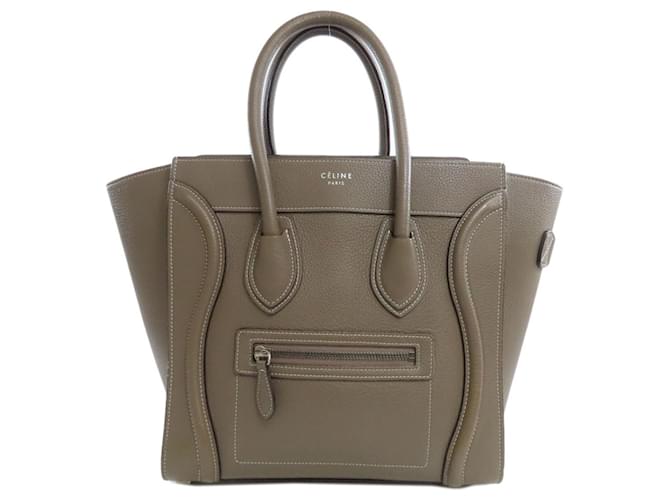 Céline Luggage Brown Pony-style calfskin  ref.1525046