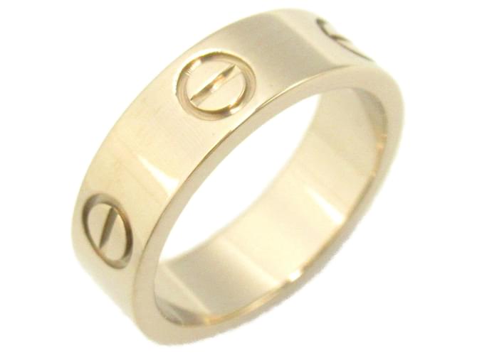 Anillo Cartier Love en Oro Blanco Dorado  ref.1525123