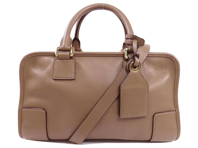 Loewe Amazona Brown Leather  ref.1525157