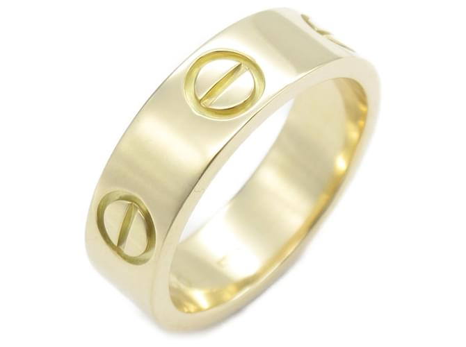 Bague Love Cartier en or jaune 18K Doré  ref.1525193