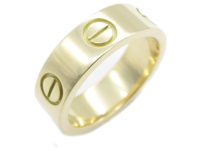 Bague Love Cartier en or jaune 18K Doré  ref.1525204