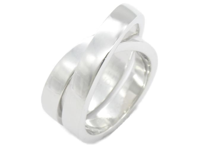 Cartier Paris White Gold Band Ring  ref.1525301