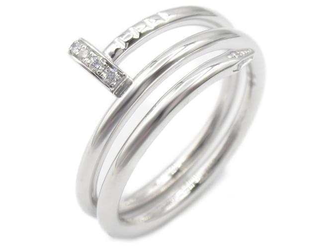 Cartier Juste un Clou Diamond Ring White gold  ref.1525308