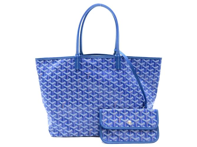 Goyard Saint Louis PM Tote Bag Blue Cloth  ref.1525363