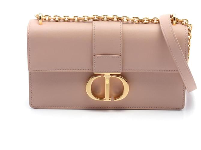 【ヴィンテージ】Rank:A☆Dior ピンク MONTAIGNE バッグ 957007 Christian Dior Pink Calfskin 30 Montaigne East West Flap Bag