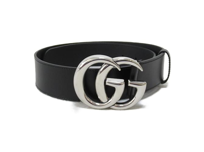 Gucci Wide Leather Belt for Women Black  ref.1525459