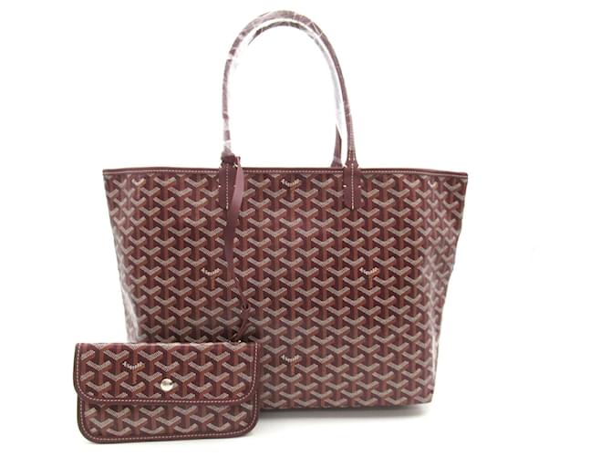 Bolsa Tote Goyard Saint Louis PM Bordeaux Lona  ref.1525473