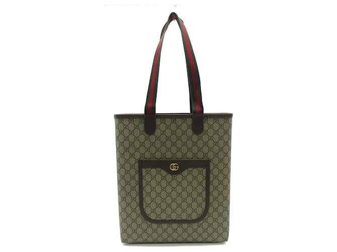 Sac fourre-tout Gucci Beige GG Supreme Toile  ref.1525501