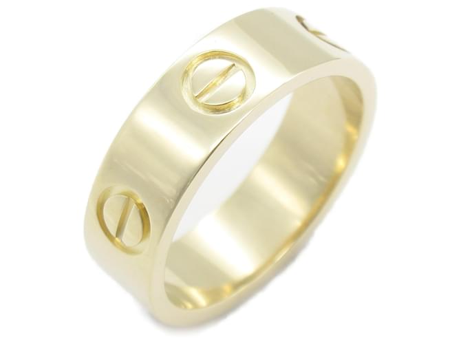 Bague Love Cartier en or jaune 18K Doré  ref.1525533