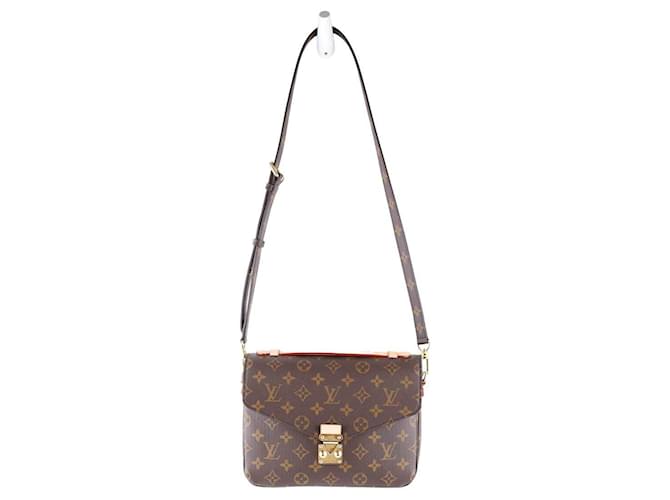 Louis Vuitton Pochete Metis em couro Marrom  ref.1525653