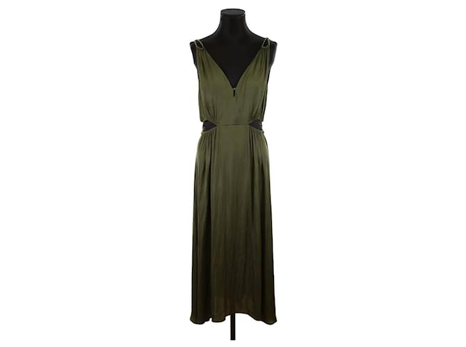 Maje Robe vert Synthétique  ref.1525671