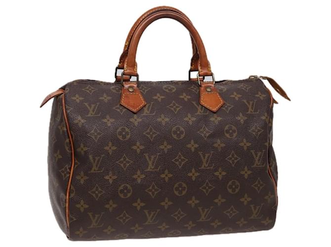 LOUIS VUITTON Sac à main Monogram Speedy 30 M41526 LV Auth yk13464 Toile Monogramme  ref.1525706