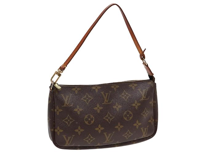 LOUIS VUITTON Monogram Pochette Accessoires Pouch M51980 LV Auth am6479 Toile Monogramme  ref.1525828