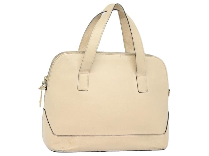 Céline Sac à main en cuir beige Auth 80891  ref.1525831